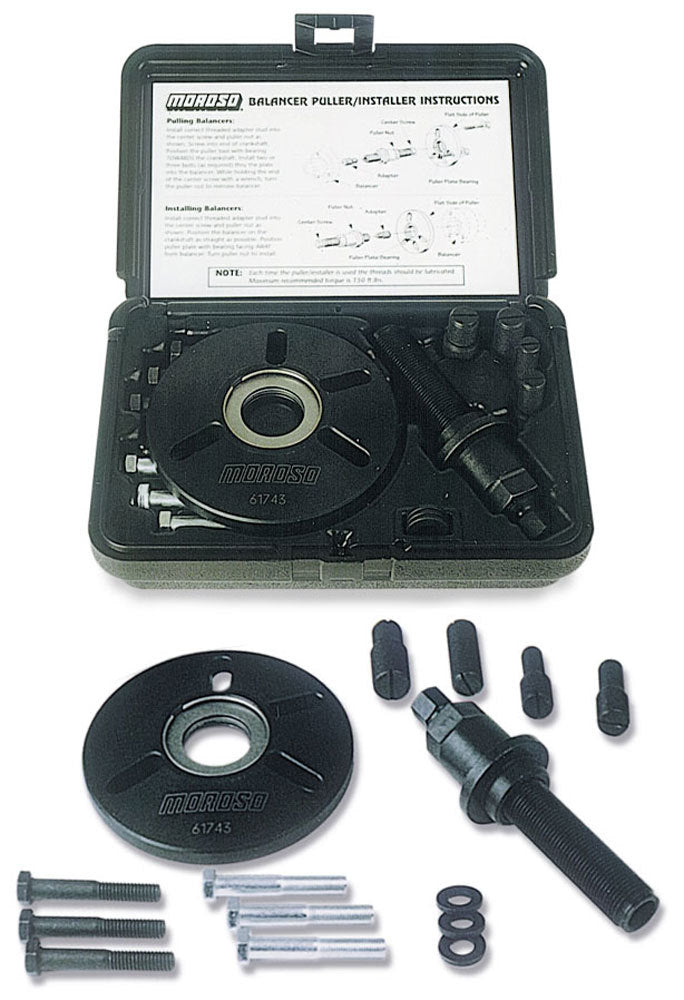 Moroso 61743 Harmonic Balancer Installation and Removal Tool Kit