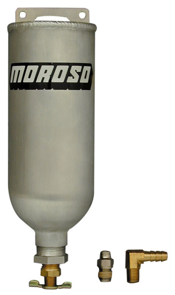 Moroso 63660 Radiator Recovery Tank, 1-Quart Aluminum