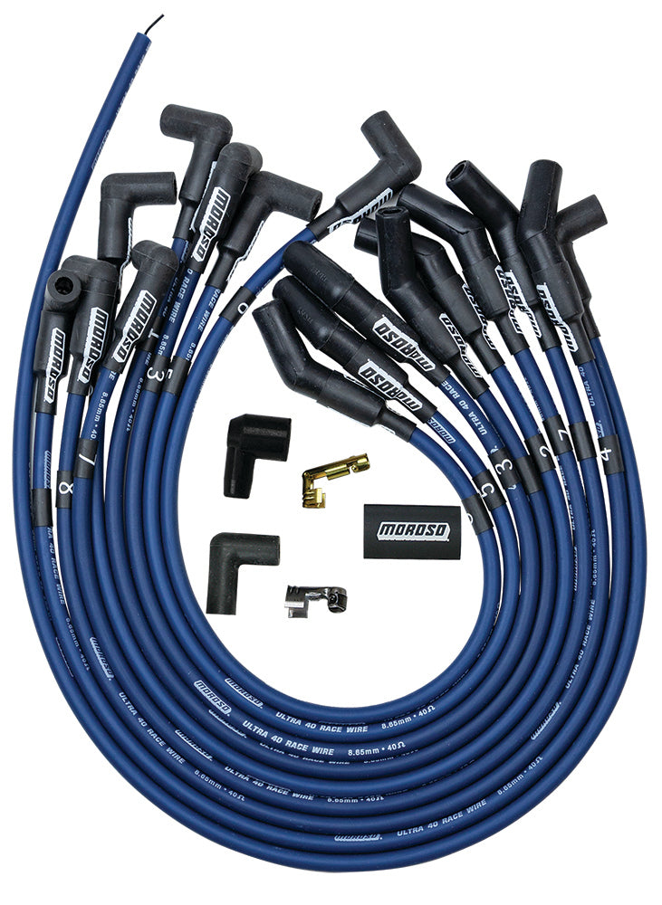 Moroso 73675 Ultra 40 Spark Plug Wire Set for Ford 289/302