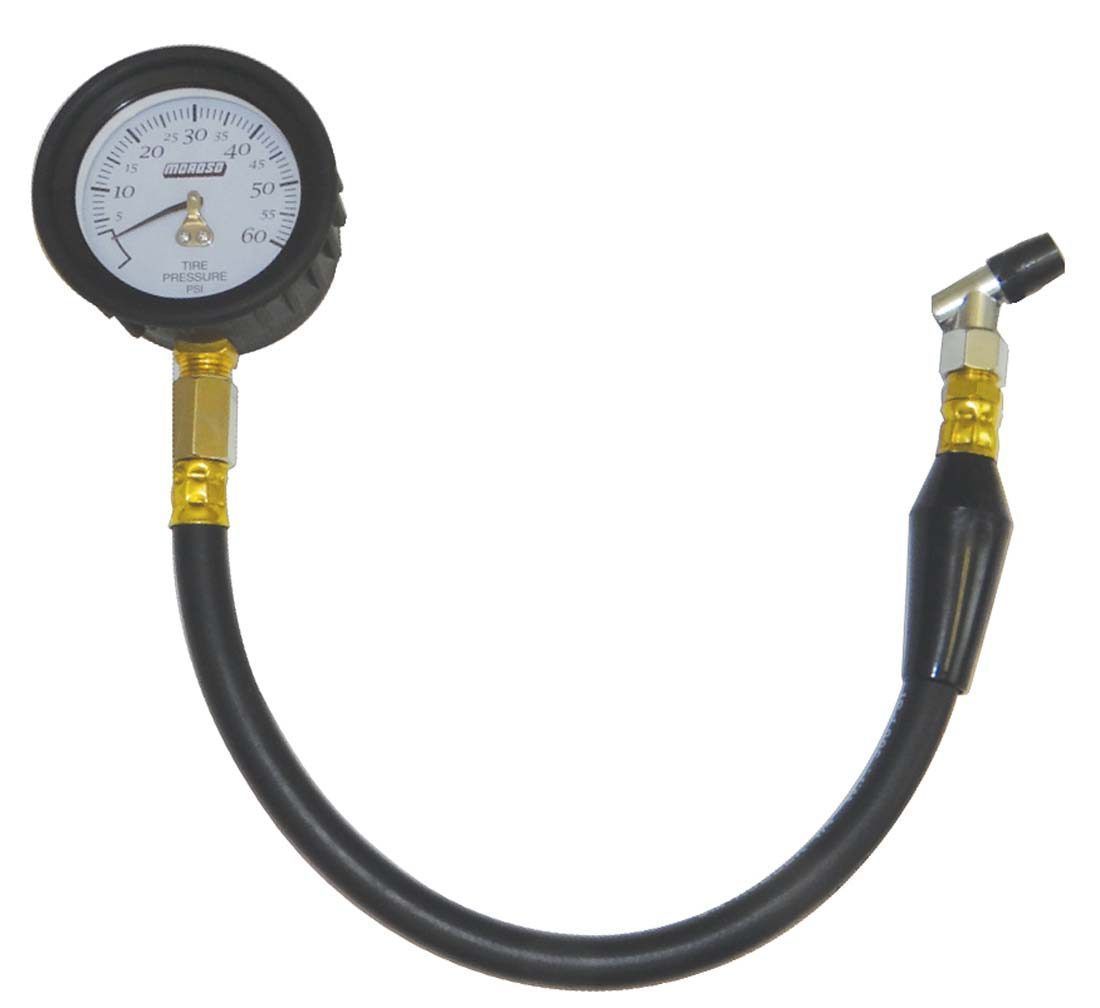 Moroso 89594 Garage Series Tire Pressure Gauge, 0-60 PSI