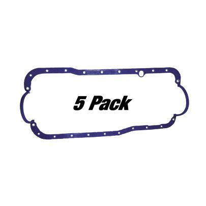 Moroso 93181 Small Block Ford 351W 1-Piece Oil Pan Gaskets, 5-Pack
