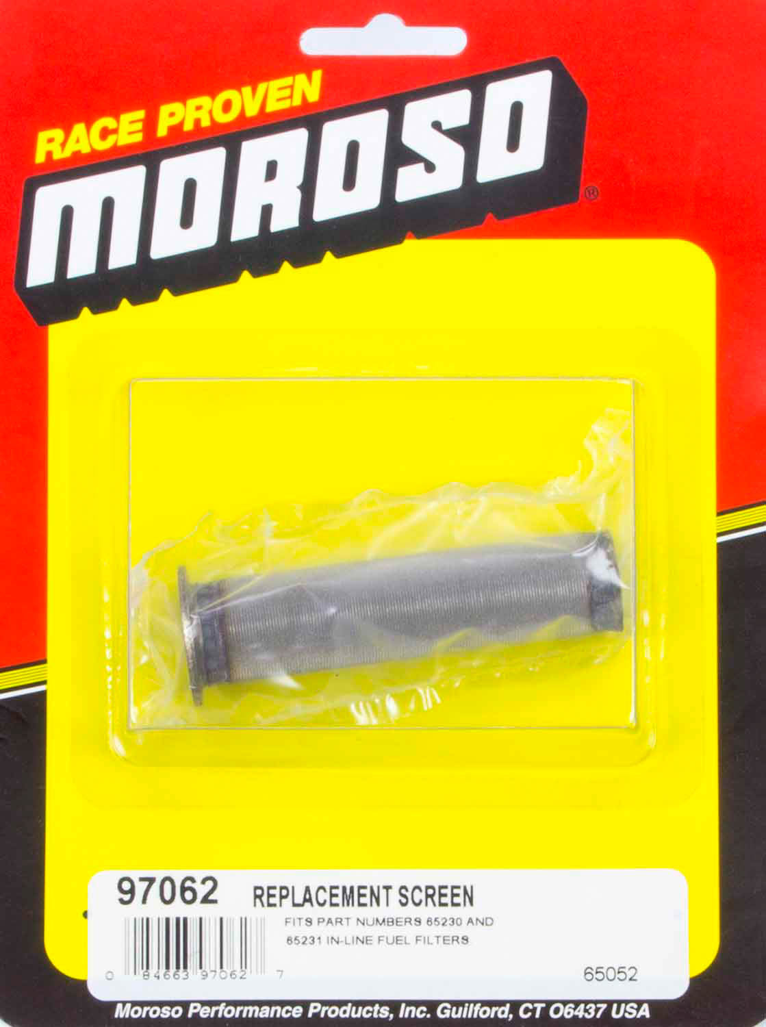 Moroso 97062 40-Micron Stainless Steel Fuel Filter Element
