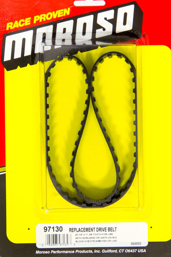 MOROSO 97130 Gilmer Drive Belt, 68 Tooth, 1-Inch Wide