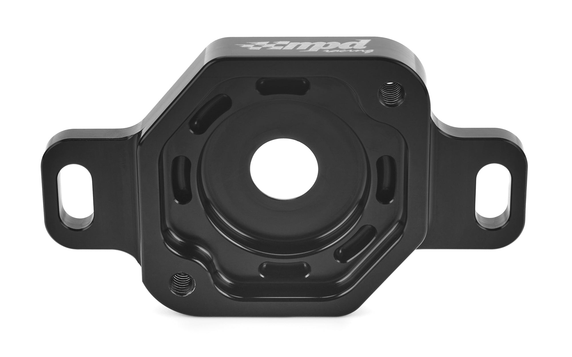 MPD Racing Power Steering Pump Adapter Clean Seal Black Reservoirs Pumps and Steering Box Brackets MPD18903 product