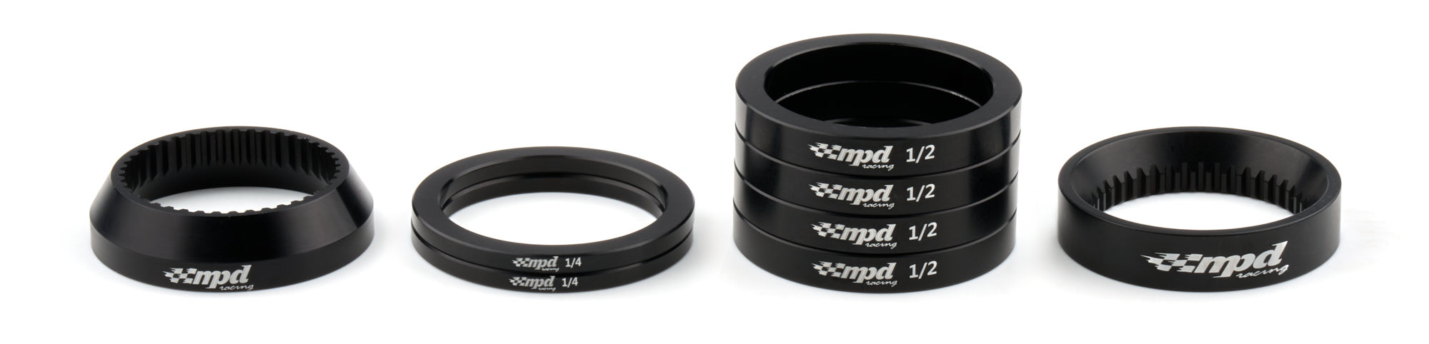 MPD Racing Axle Spacer System Spline Cone Axle Spacers MPD87205 product image 1