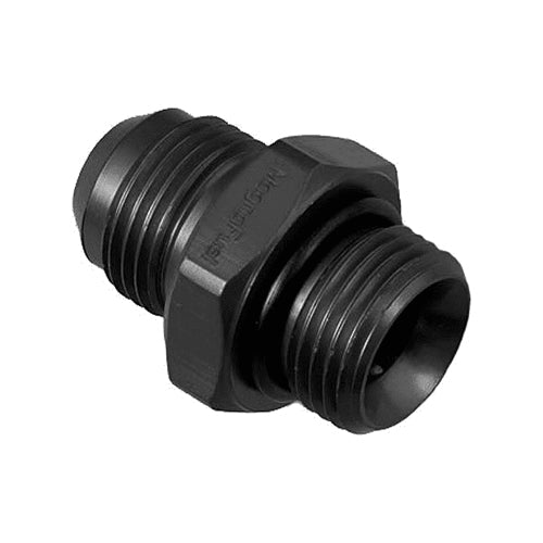 MagnaFuel/MagnaFlow Fuel Systems MP-3013-BLK 8 AN Male to 8 AN Male O-Ring Straight Adapter