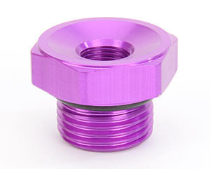 MAGNAFUEL/MAGNAFLOW FUEL SYSTEMS MP-3072 8 AN Straight Port Plug with 1/8 in NPT Female Port