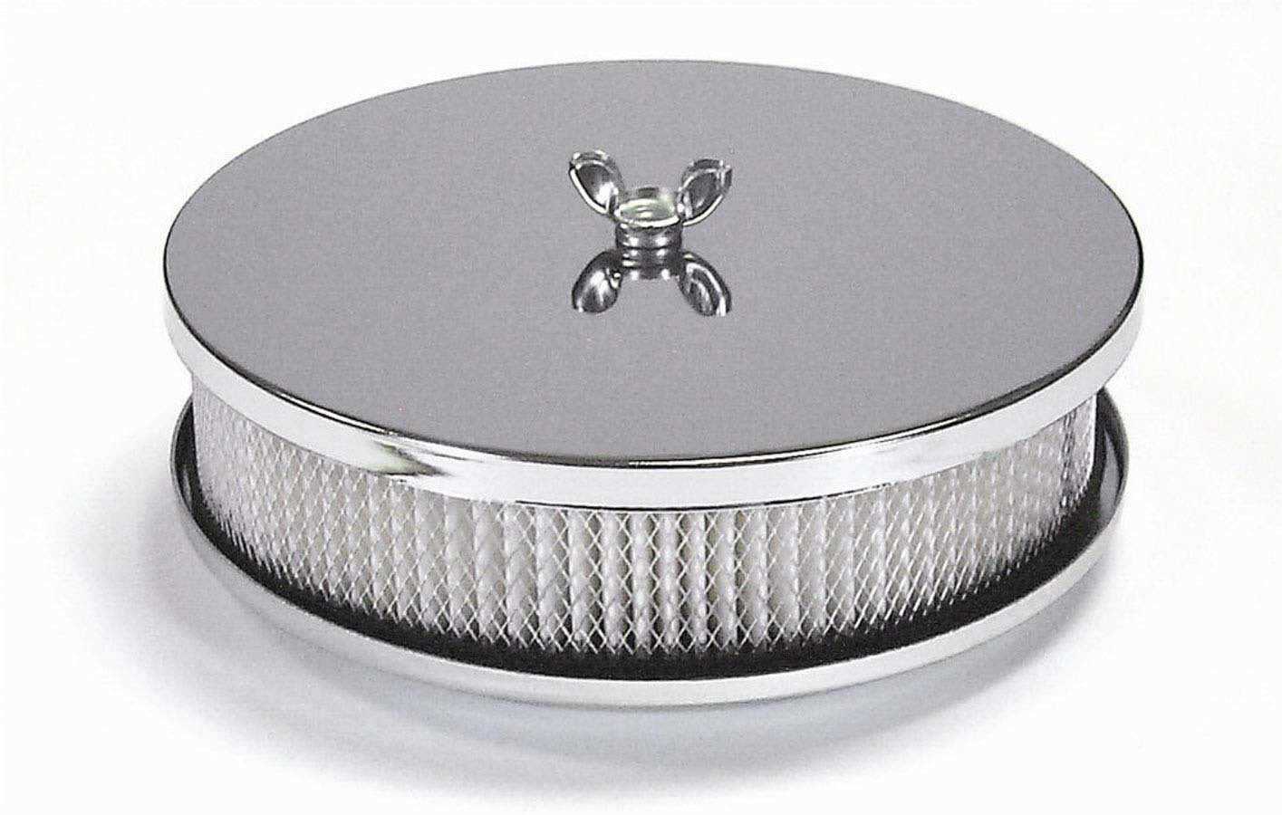 Mr Gasket Mr. Gasket Air Cleaner - 6-1/2 Inch Diameter, 2 Inch Tall - Chrome 1486 product image 7