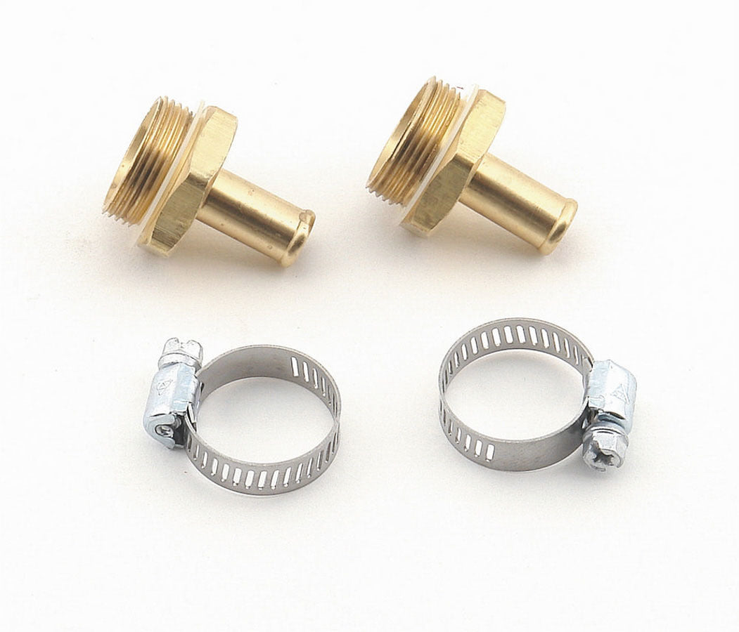 Mr Gasket Mr. Gasket Carburetor Inlet Fittings - 7/8-20 Male to 3/8 Inch Hose Barb - Brass 1543 product image 2