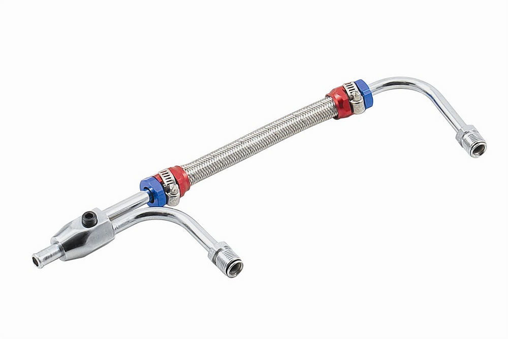 Mr Gasket Mr. Gasket Adjustable Fuel Line With Red And Blue Hose Ends 1556G - Bczg_1556g