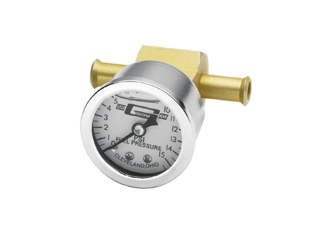 Mr Gasket Mr. Gasket Fuel Block With 0-15 PSI Liquid Filled Fuel Pressure Gauge 1564 product image 6