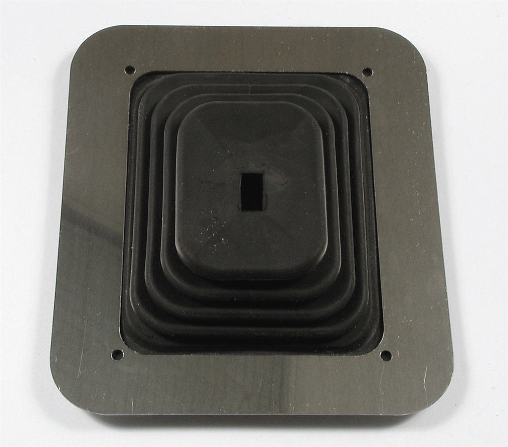 Mr Gasket Large Square Boot With 6-1/2 Inch X 7-1/2 Inch Plate 1652 - Bczg_1652
