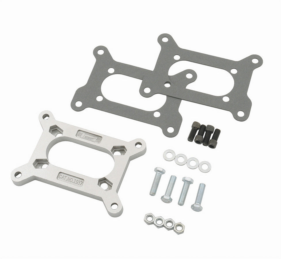 Mr Gasket Mr.gasket CARB Adapter Kit-Large Holley To Small Rochester 4-Bolt(both 2-Barrel) 1937MRG - Bczg_1937mrg