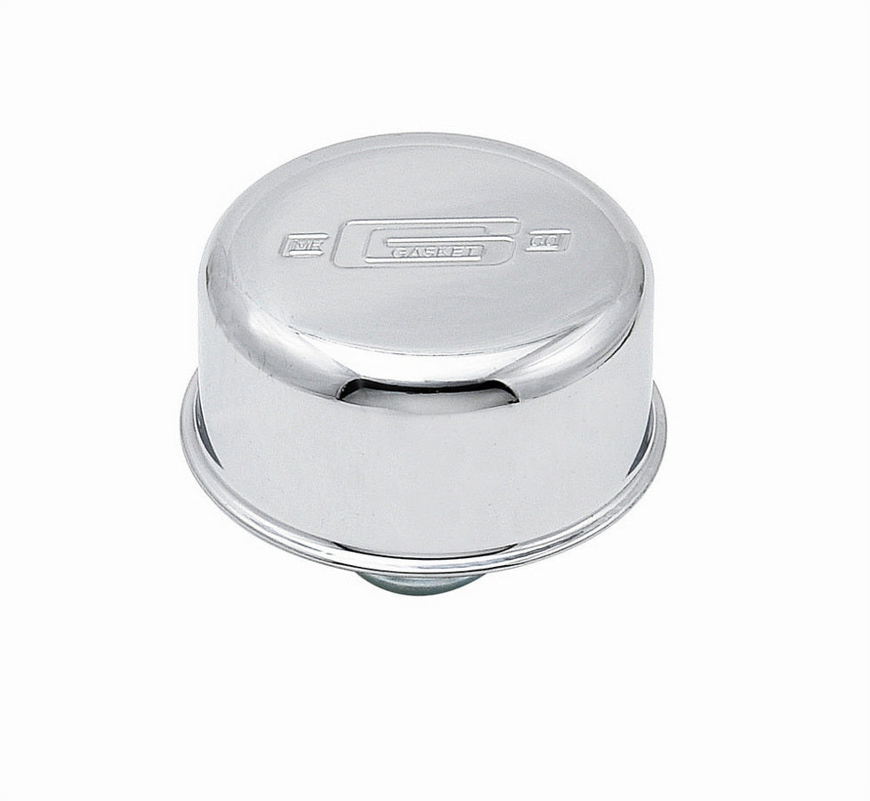 Mr Gasket Push-On Style - Chrome - With Logo Engine Crankcase Breather Cap 2068 - Bczg_2068