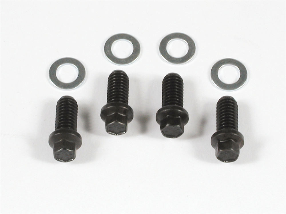Mr Gasket Mr. Gasket Header Bolts - 3/8-16 X 3/4 Inch Mini Hex Head - Black Oxide 3409 - Bczg_3409