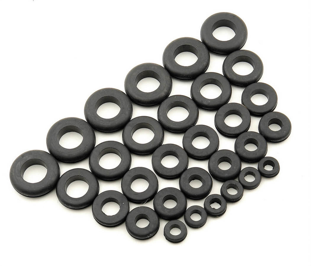 Mr Gasket Mr. Gasket Grommet Assortment - Rubber - Package Of 30 3706 - Bczg_3706