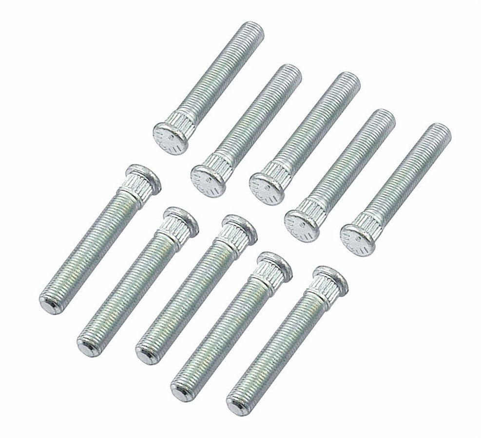 MR. GASKET 4310G Wheel Studs, 7/16-20-Inch Thread, 2.625-Inch Length, Set of 10