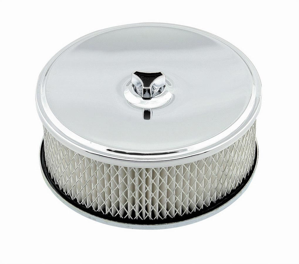Mr Gasket Mr. Gasket Air Filter Assembly - Chrome - 6-1/2 Inch x 2-7/16 Inch 4346 product image 2