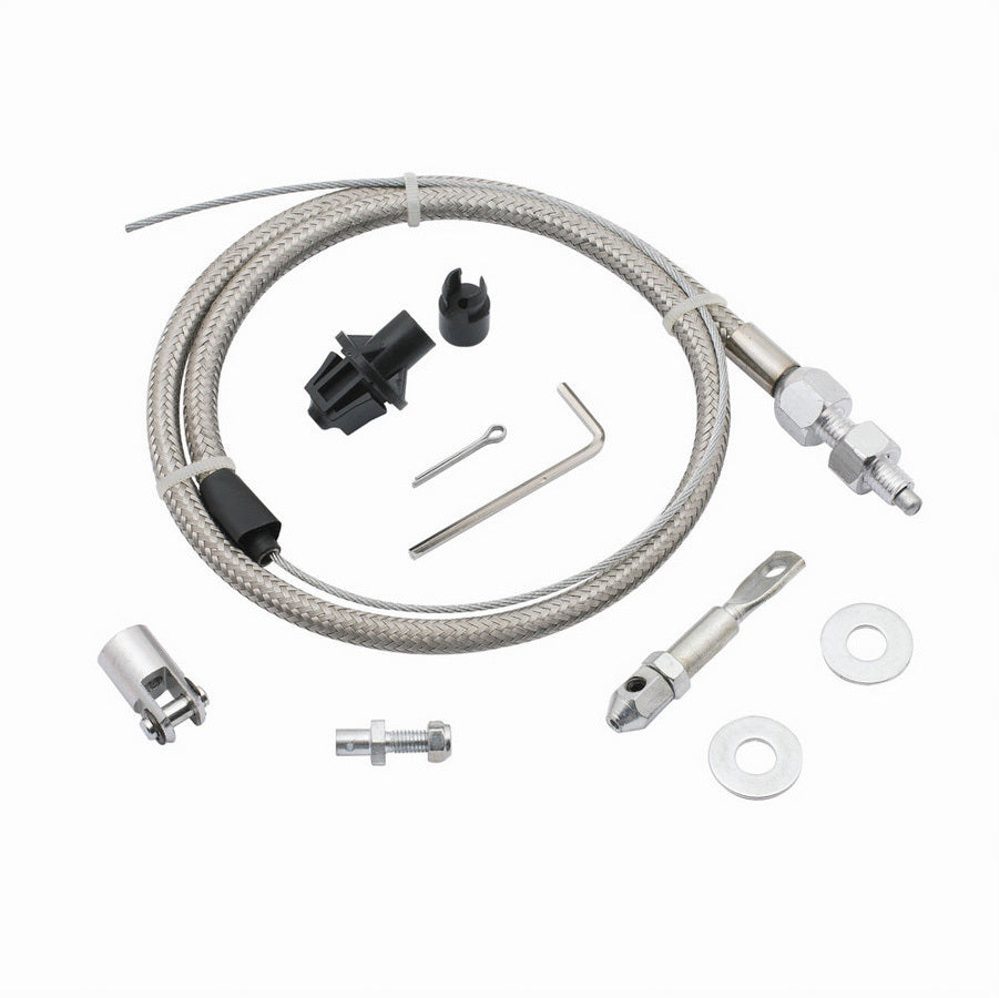 Mr Gasket Adjustable And Cuts To Length. 36 Inch Cable With 24 Inch Sleeve. 5657 - Bczg_5657