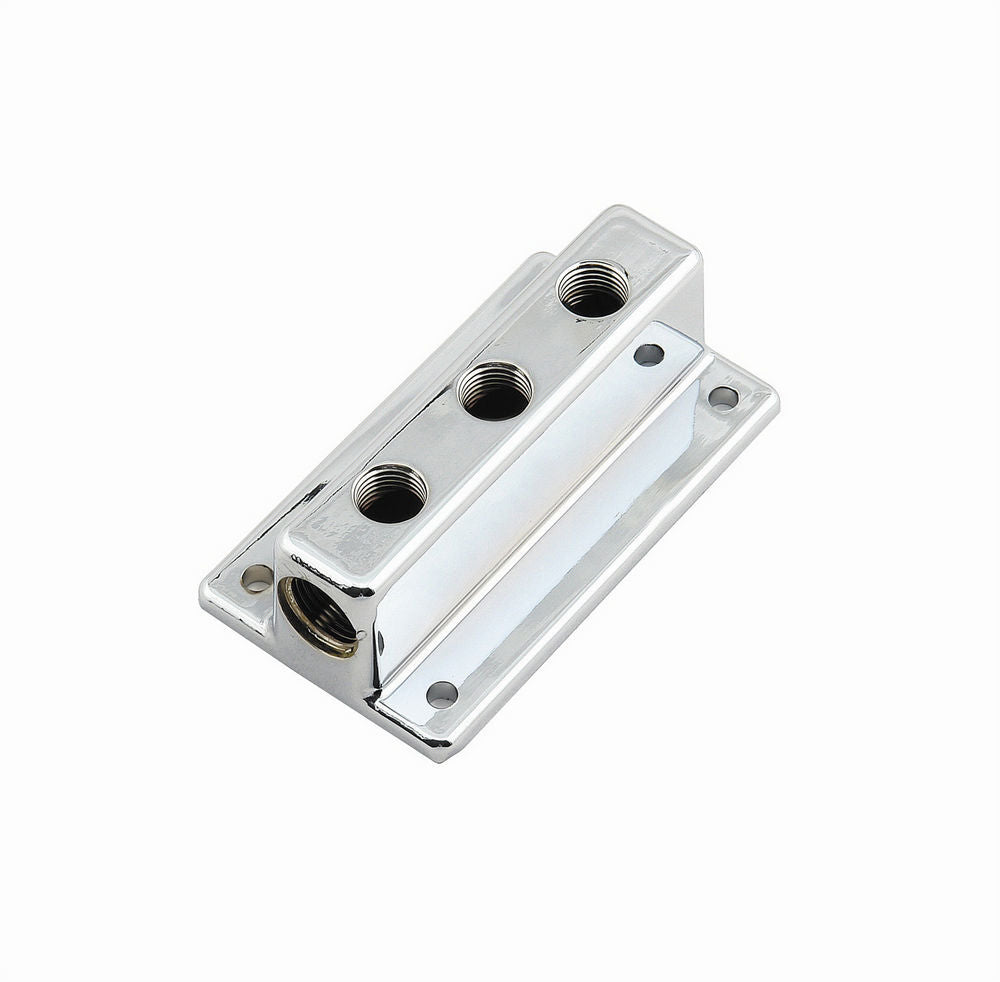 Mr Gasket Mr. Gasket Tee Style Fuel Block With 3 Outlets Gasket Set 6151MRG - Bczg_6151mrg