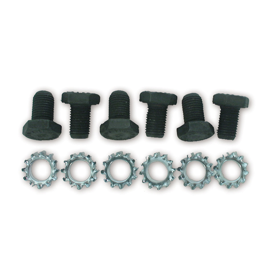Mr Gasket Fits Various GM V6 And V8 Applications - Grade 8 Steel - Black Oxide 6710 - Bczg_6710