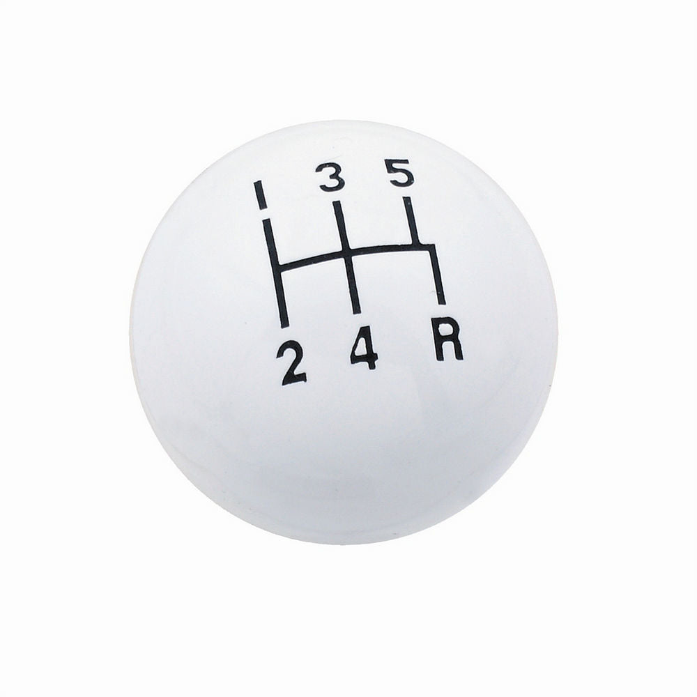 Mr Gasket Mr. Gasket Shifter Knob - 5-Speed Pattern - White Gasket Set 9619 - Bczg_9619