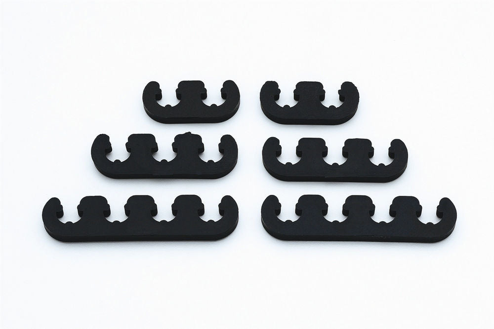 Mr Gasket Mr. Gasket Wire Separators - Plastic - 7 Mm / 8 Mm - Black 9728 - Bczg_9728