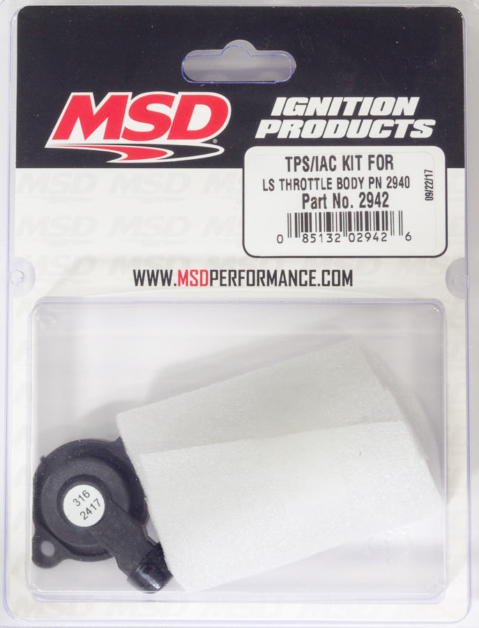 MSD TPS/IAC Kit For LS Throttle Body Idle Air Control Valve 2942 product image 6