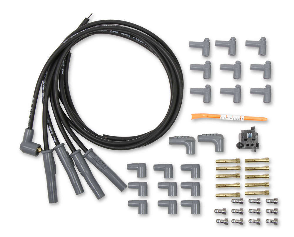 MSD Spark Plug Wire Set 4cyl Universal 31153 product image 1