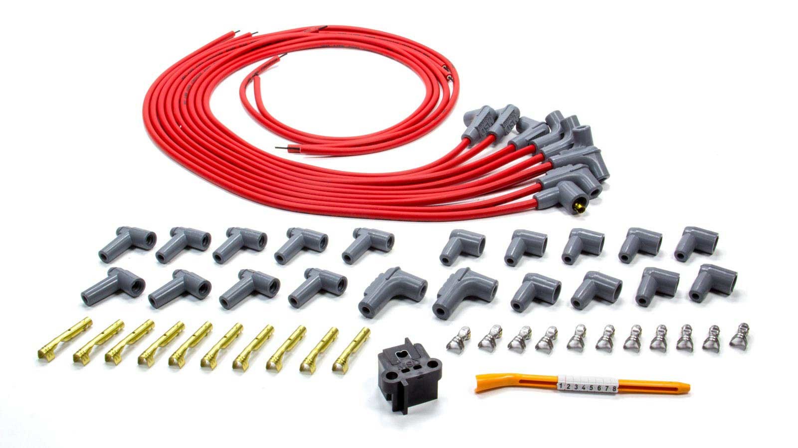 MSD Super Conductor Spark Plug Wire Set 8 Cyl 90° Plug, Socket/hei Cap 31239 product image 7