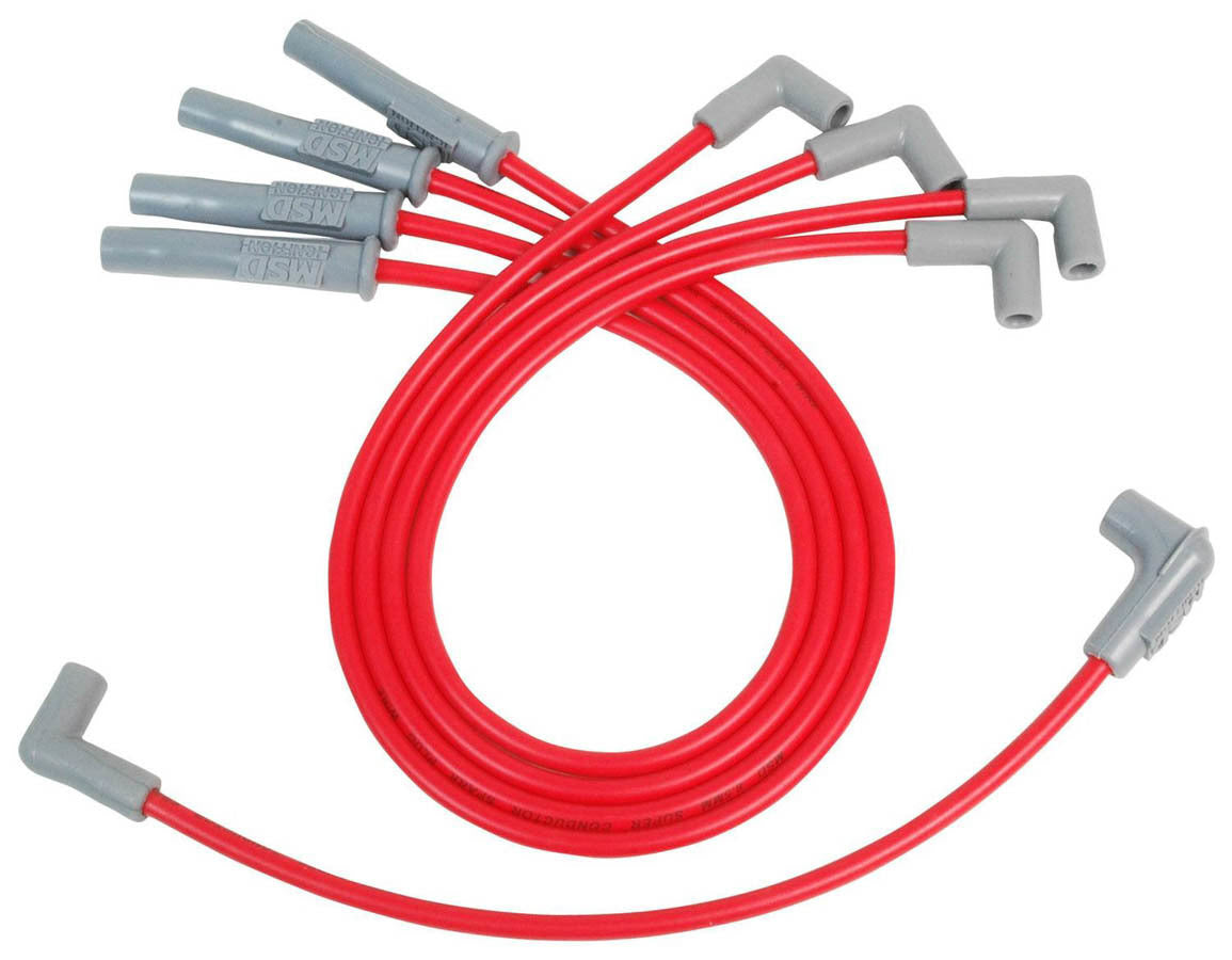 MSD Super Conductor Spark Plug Wire Set, Ford 2300 4 Cyl. 31259 - Bccx_31259