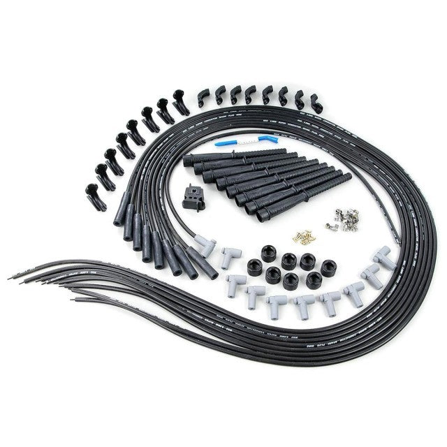 MSD Single Hemi Wire Set, Super Conductor 8.5mm Wire Set, Black 31523 product image 3