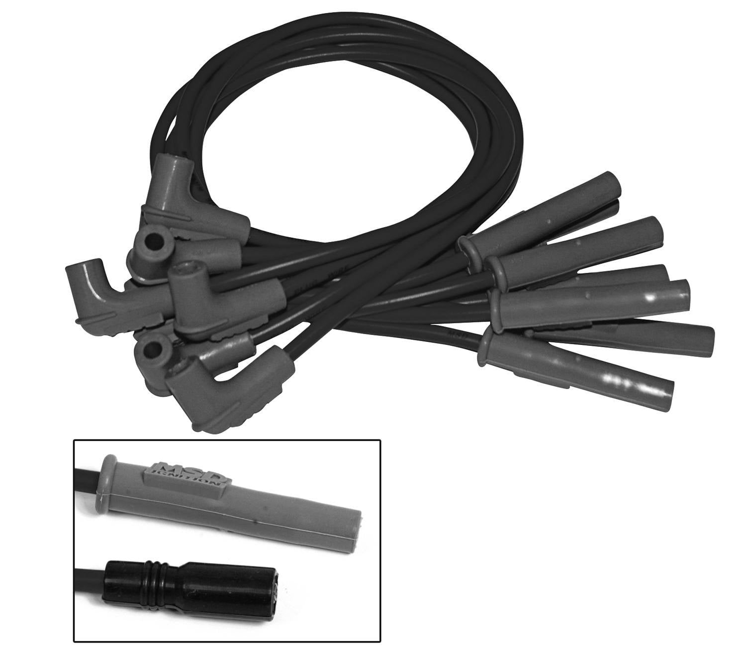 MSD Universal Super Conductor Spark Plug Wire Set LS Engines 32073 product image 6