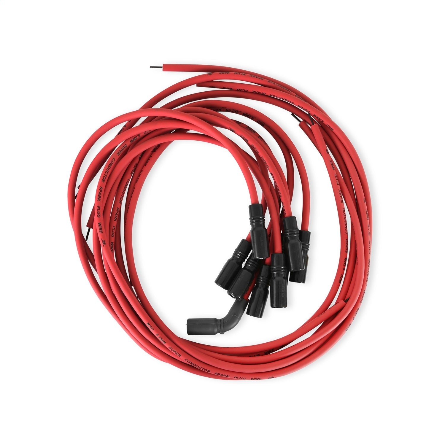 MSD Super Conductor Spark Plug Wire Set, Univ. Chevy LT1 W/straight Boot 32129 product image 6