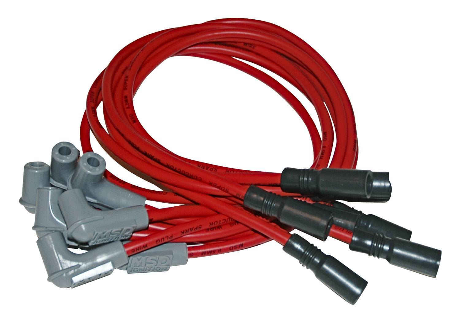MSD Super Conductor Spark Plug Wire Set, Fits Chevy Tahoe, Sub.vort. V8, '96-'97 32169 - Bccx_32169