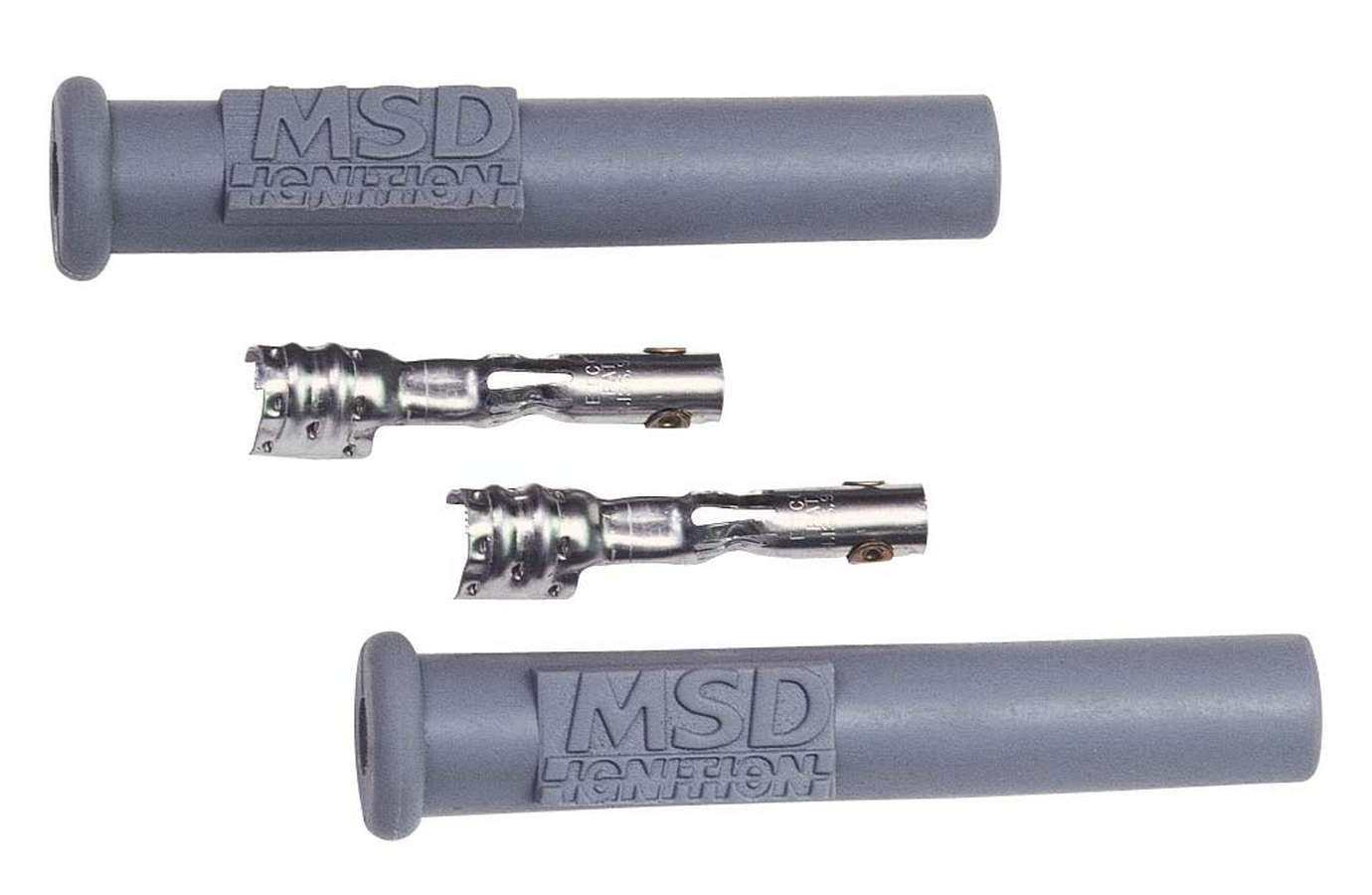 MSD Silicone Straight Boots And Terminals Spark Plug Boot Kit 3301 product image 5