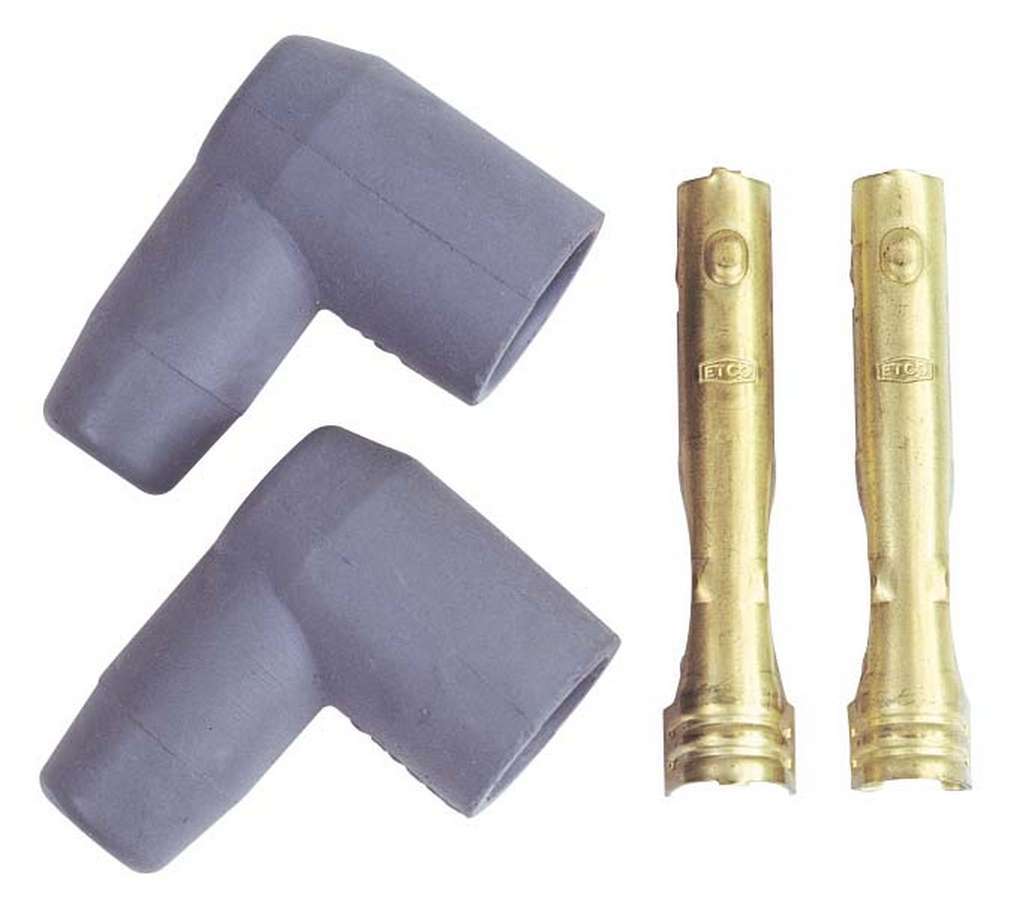 MSD Coil 90° Socket Boots & Terminals Spark Plug Boot Kit 3321 product image 2