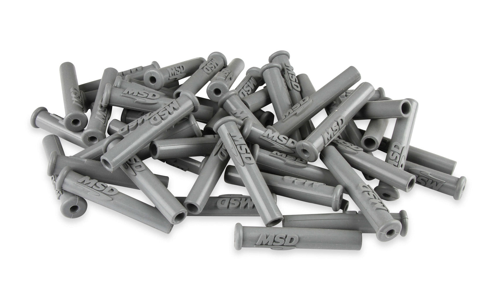 Spark Plug Boots, Straight/multi-angle, With MSD Logo Gray Silicone, 50EA 34564 product image 9
