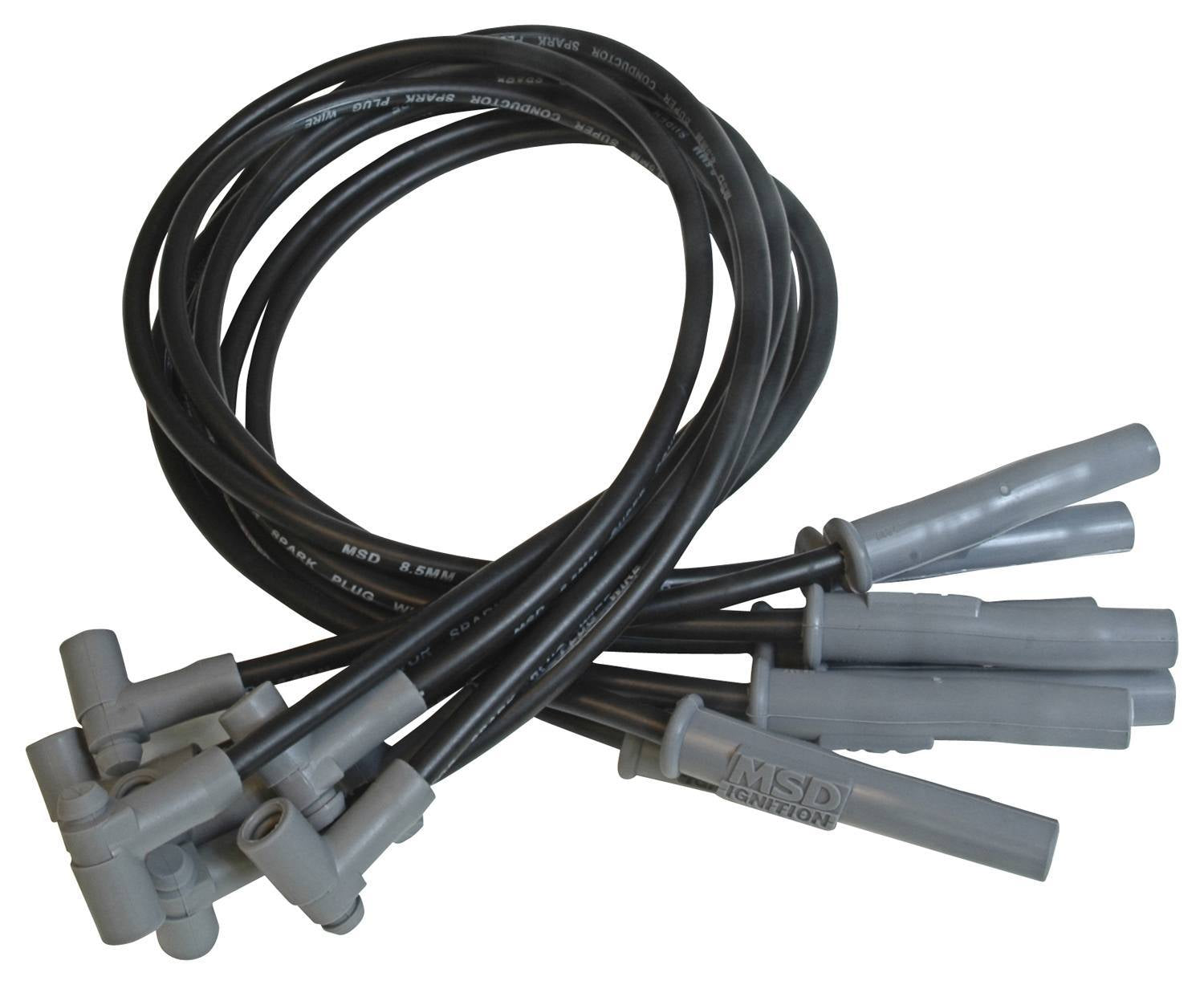 MSD For Use With Ford 351C-460 With HEI Cap, Black Jacket 35383 - Bccx_35383