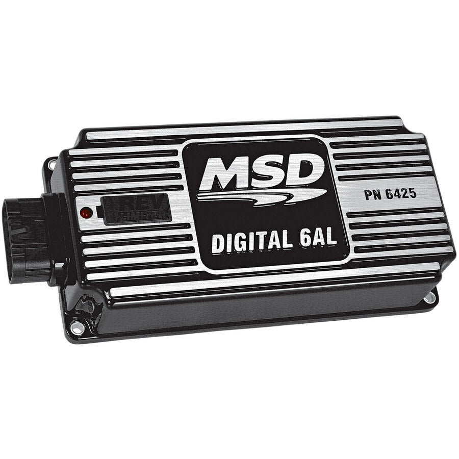 MSD Digital 6AL Ignition Control Module 64253 Black Rev Limiter Universal product image 32