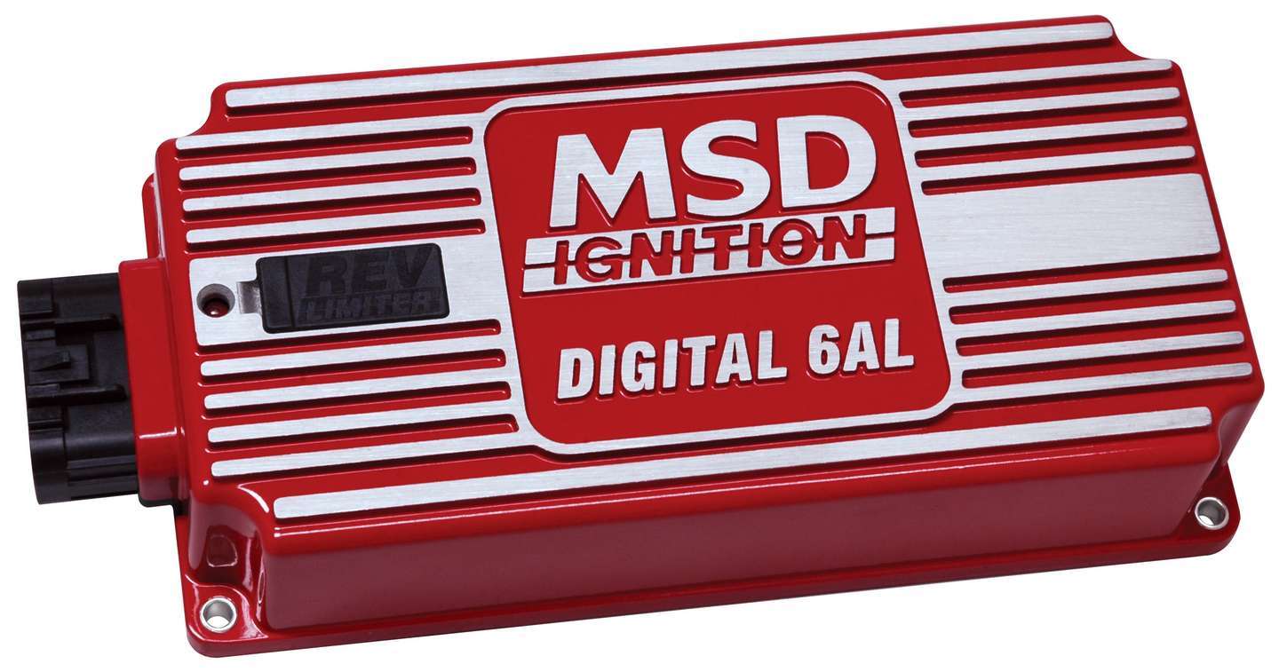 MSD Digital 6AL Ignition Control Module 6425 Red Rev Limiter Universal product image 32