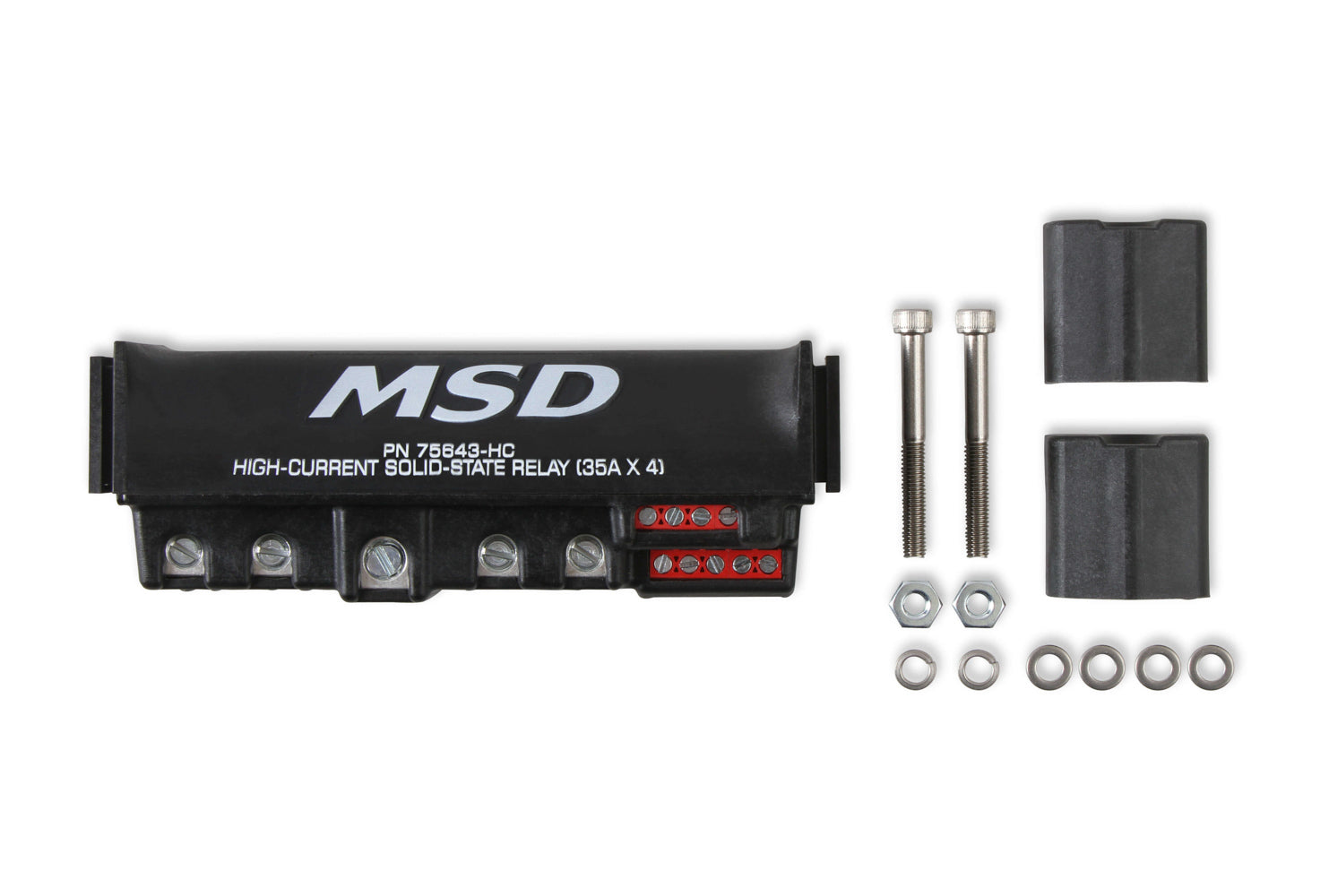 MSD High-Current Solid-State Relay 35 Amp Per Channel Up To 140 Amp Continuous 75643-HC - Bccx_75643-HC