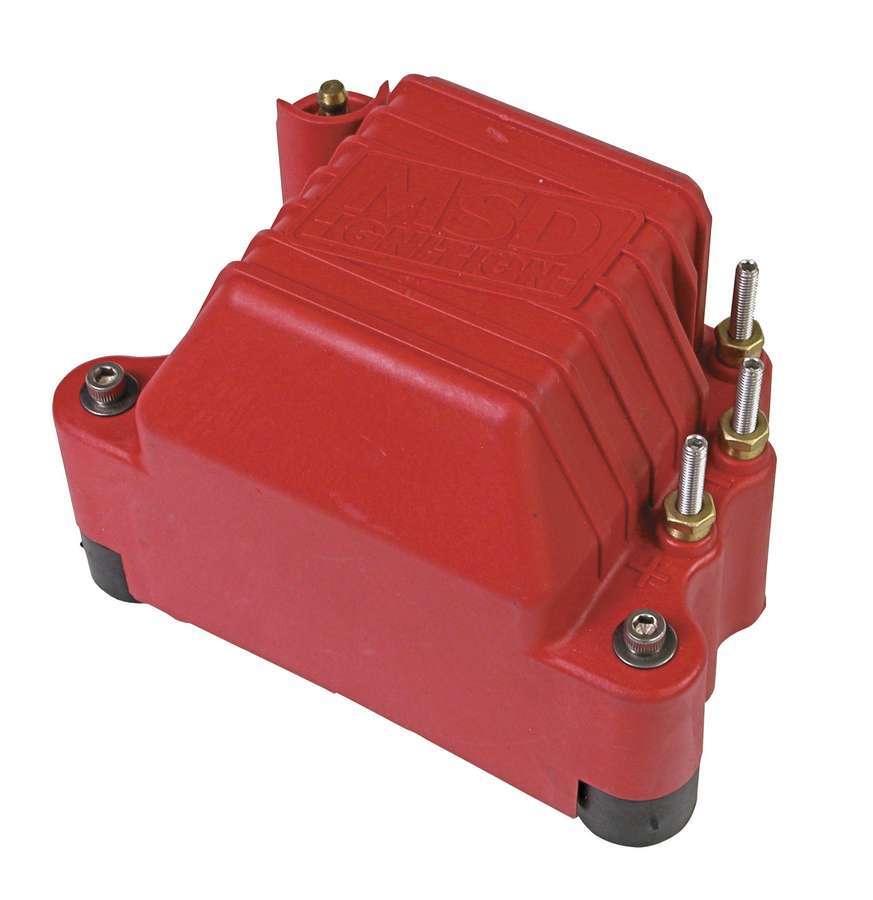 MSD IGNITON COIL - PRO MAG - 44 AMP - RED Ignition Coil 8142 - Bccx_8142