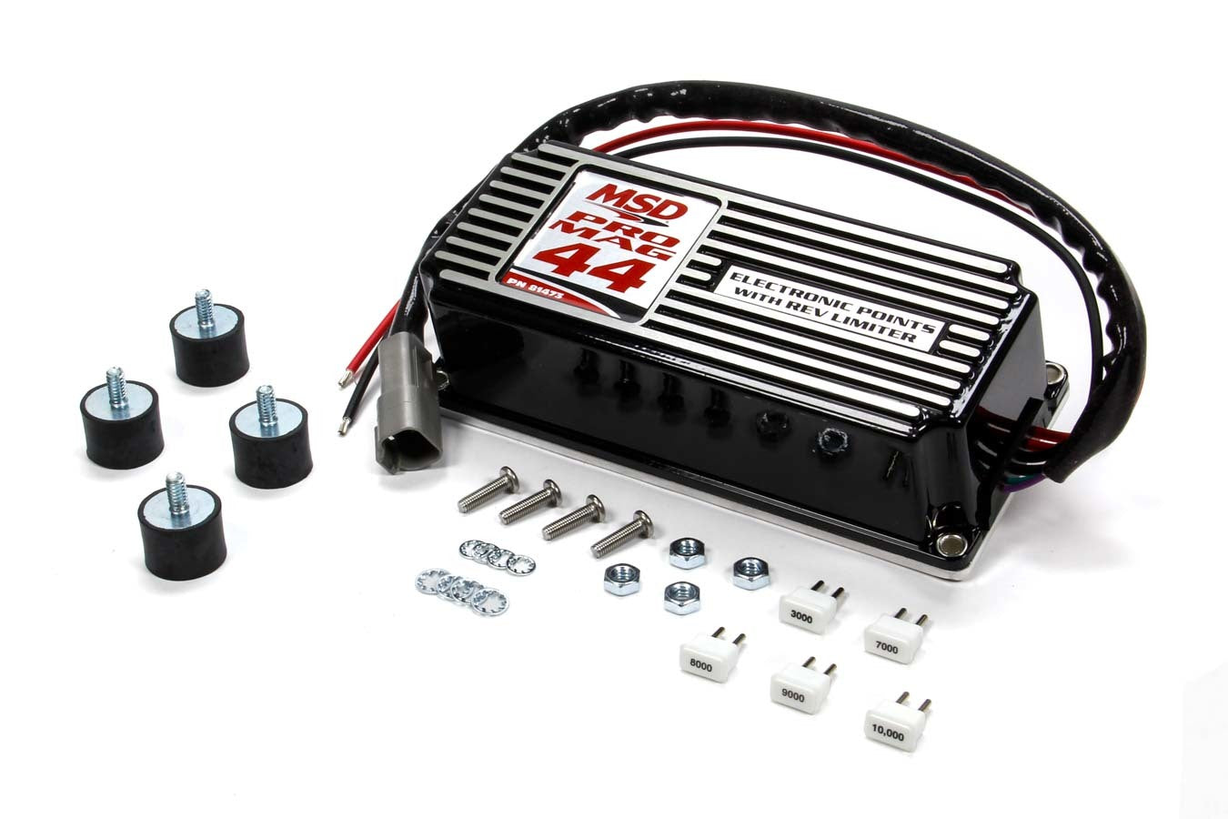 MSD Pro Mag 44 Amp Electronic Points Box - Black Ignition Control Module 81473 product image 6