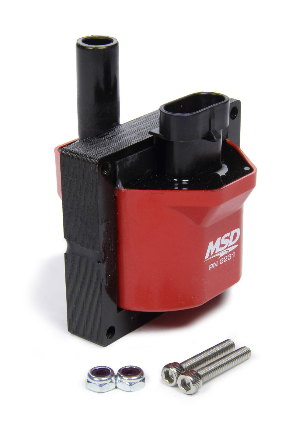 MSD Ignition Connector Coil, Red, 1996-1997 GM Engines, Individual 8231 - Bccx_8231