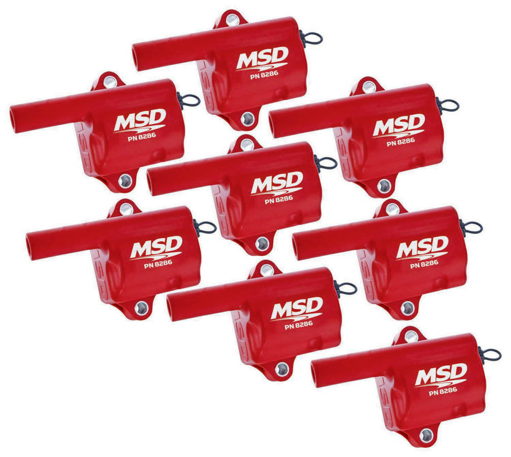 MSD 82868 GM LS Truck Style Coils - (8)