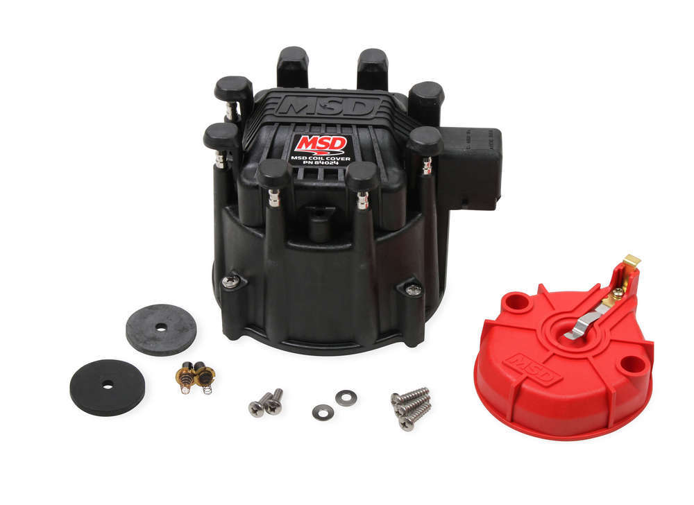 MSD Black Distributor Cap / Cap And Rotor Kit. 84025 product image 7