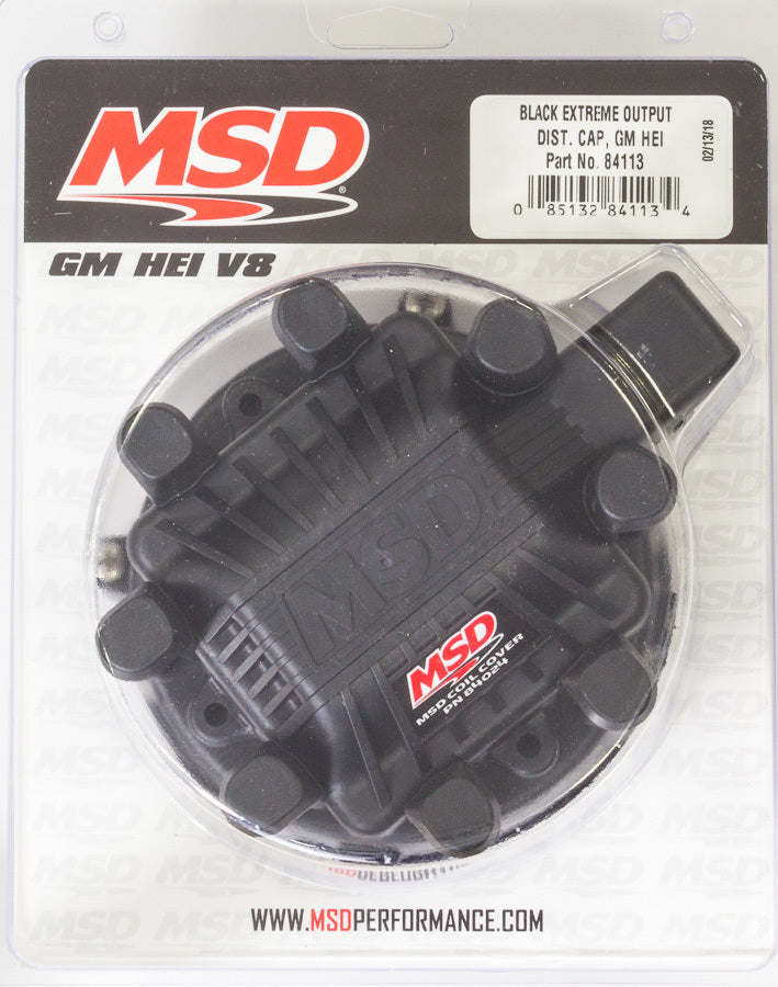 MSD Black GM HEI Extreme Output Distributor Cap 84113 product image 2