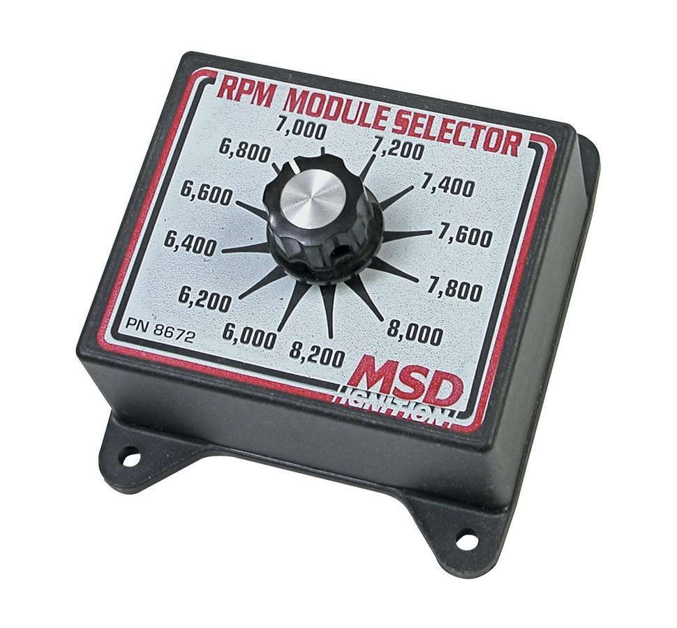 MSD RPM Module Selector, 6.0K-8.2K 8672 - Bccx_8672