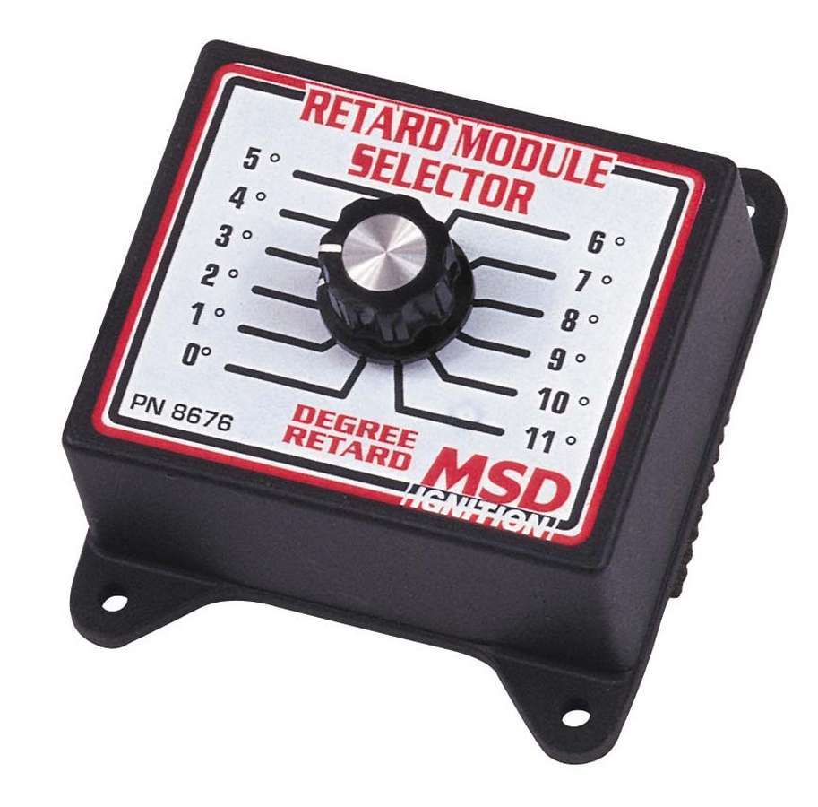 The Selectors Plug Into The Retard Module Receptacle Of Any MSD Timing Controls. 8676 - Bccx_8676